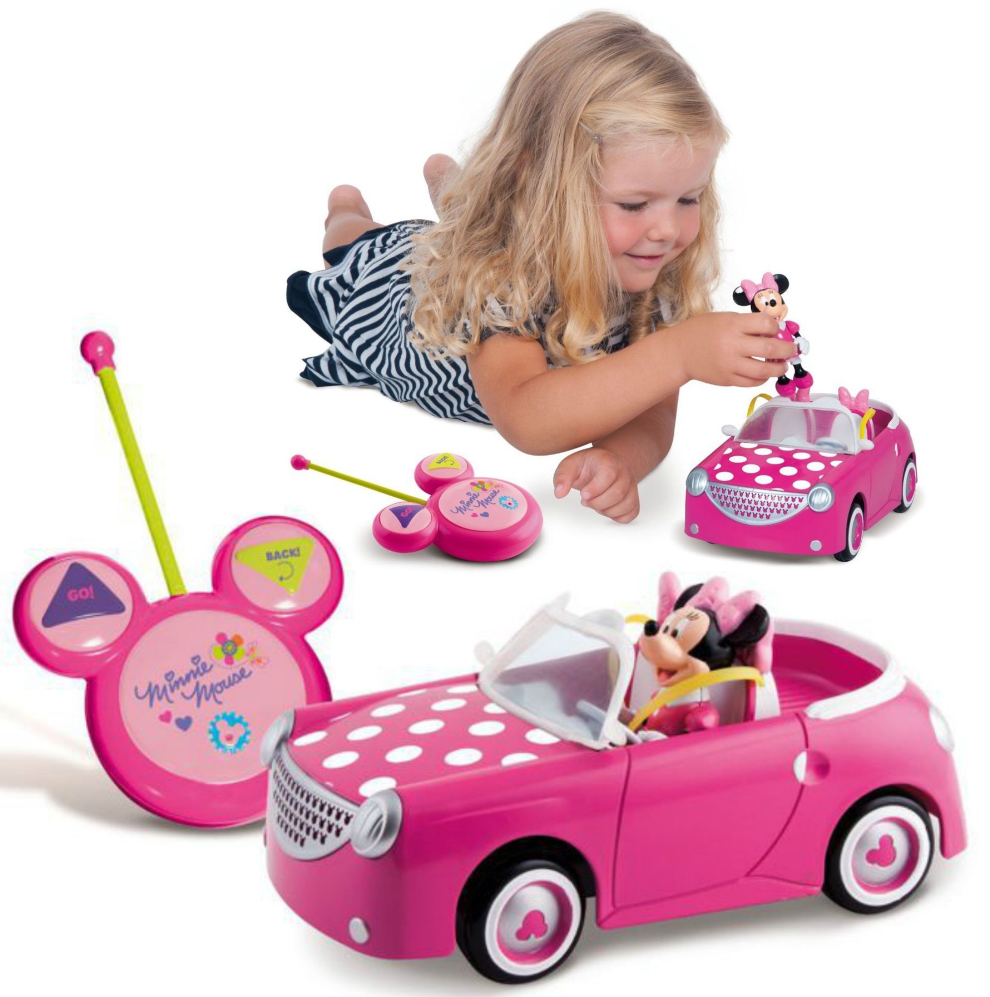 Disney Zdalnie sterowany samochód Myszki Minnie Zabawki