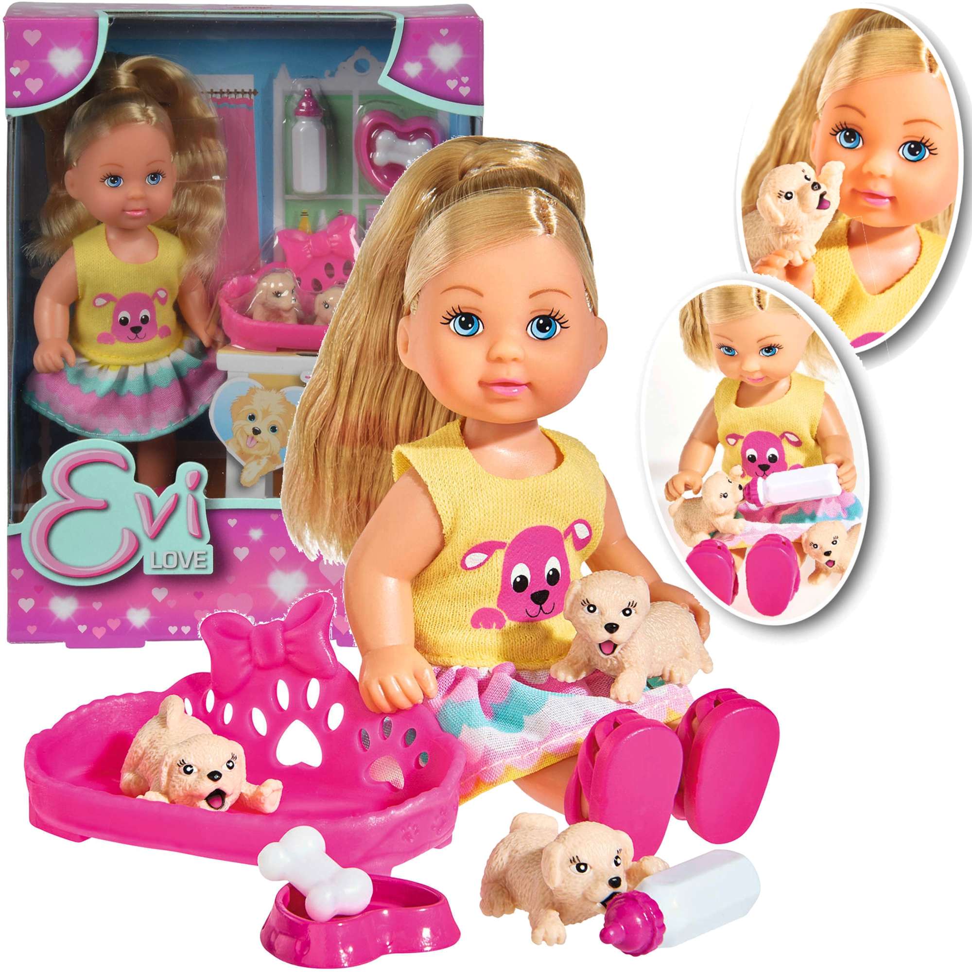 Simba Evi Love lalka ze szczeniaczkami
