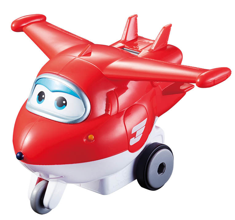 Cobi Super Wings Pojazd wy¶cigówka samolot Jett