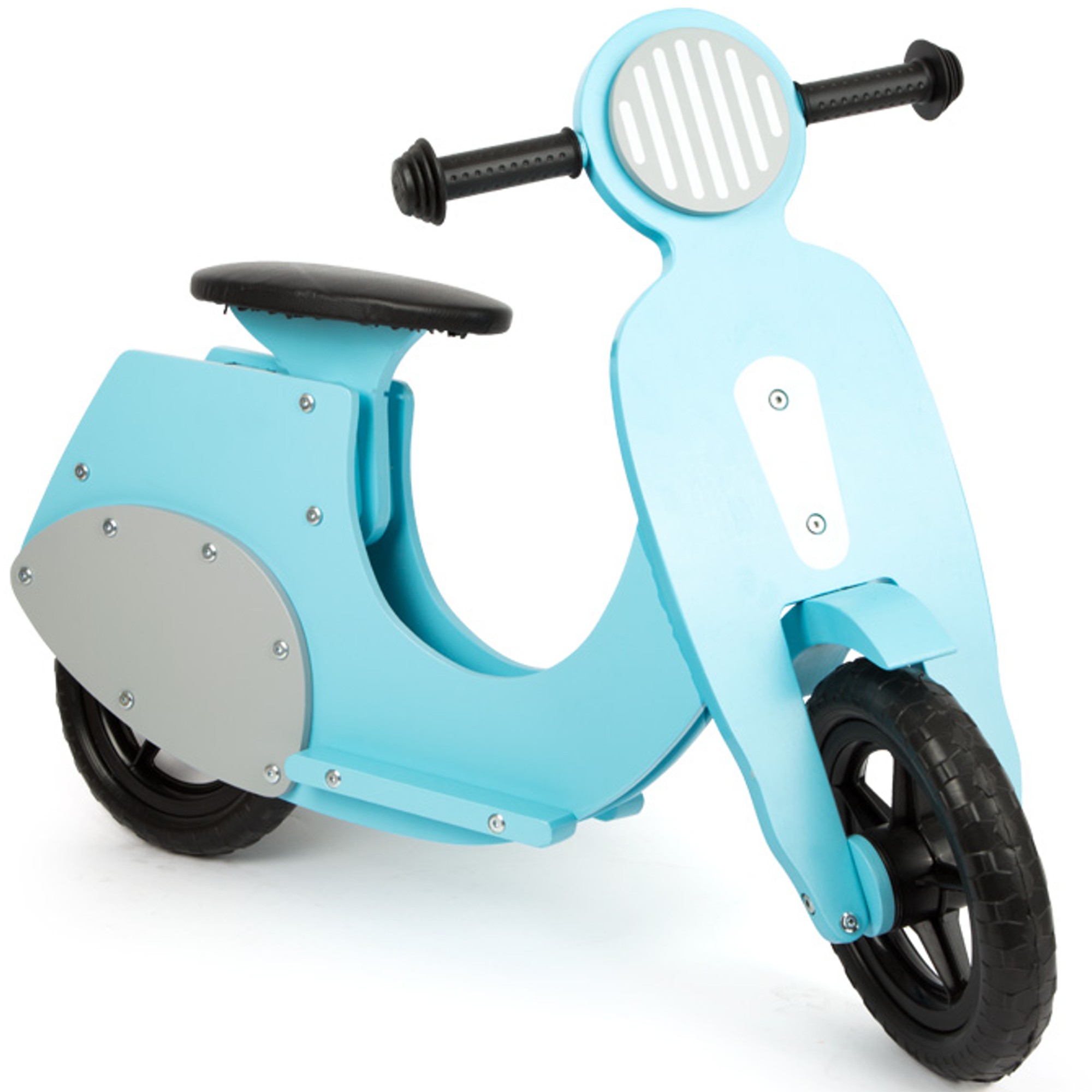 Drewniany skuter motor biegowy retro rower regulowany bella italia Small foot