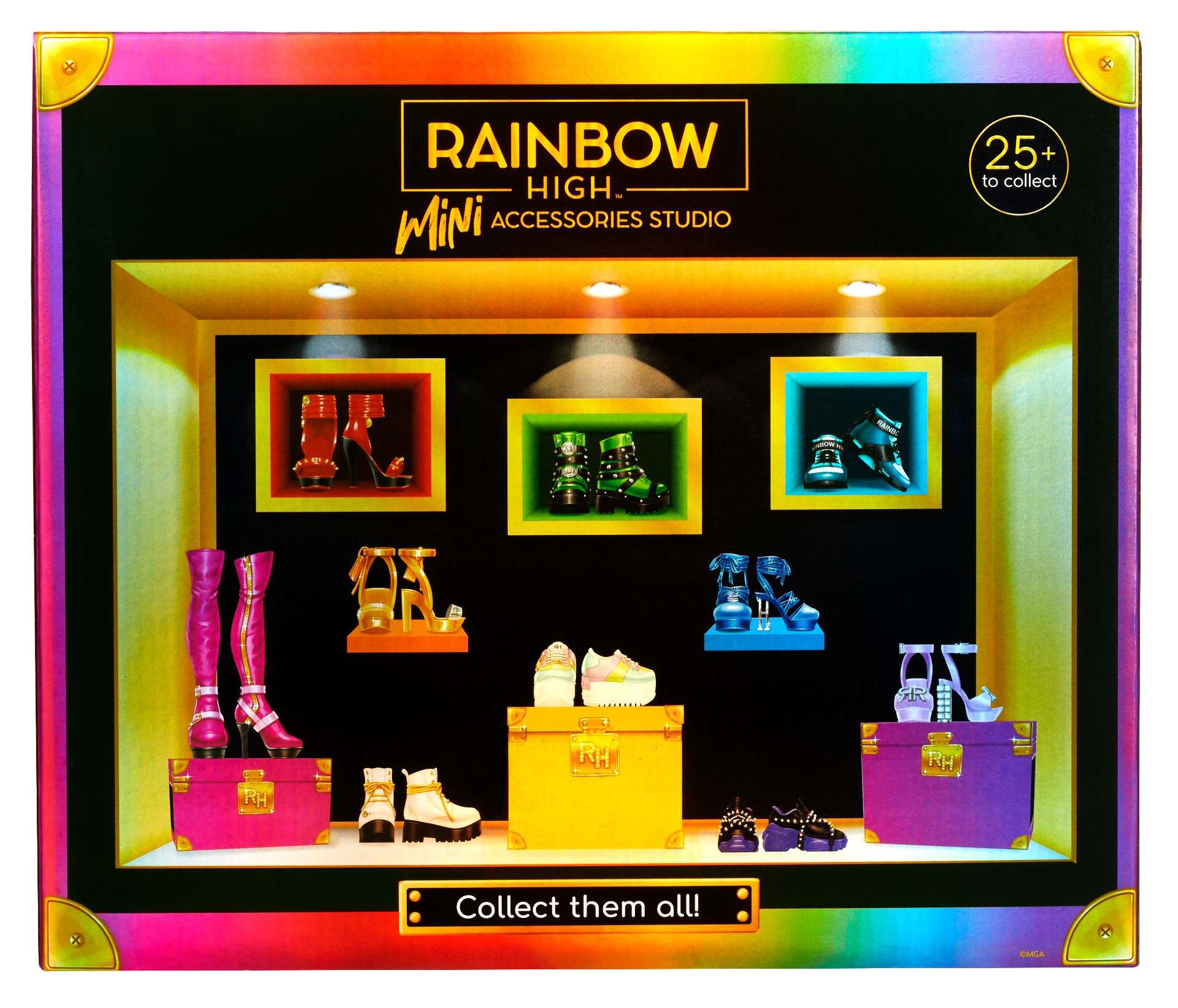 Rainbow High mini studio akcesoriów buty seria 1