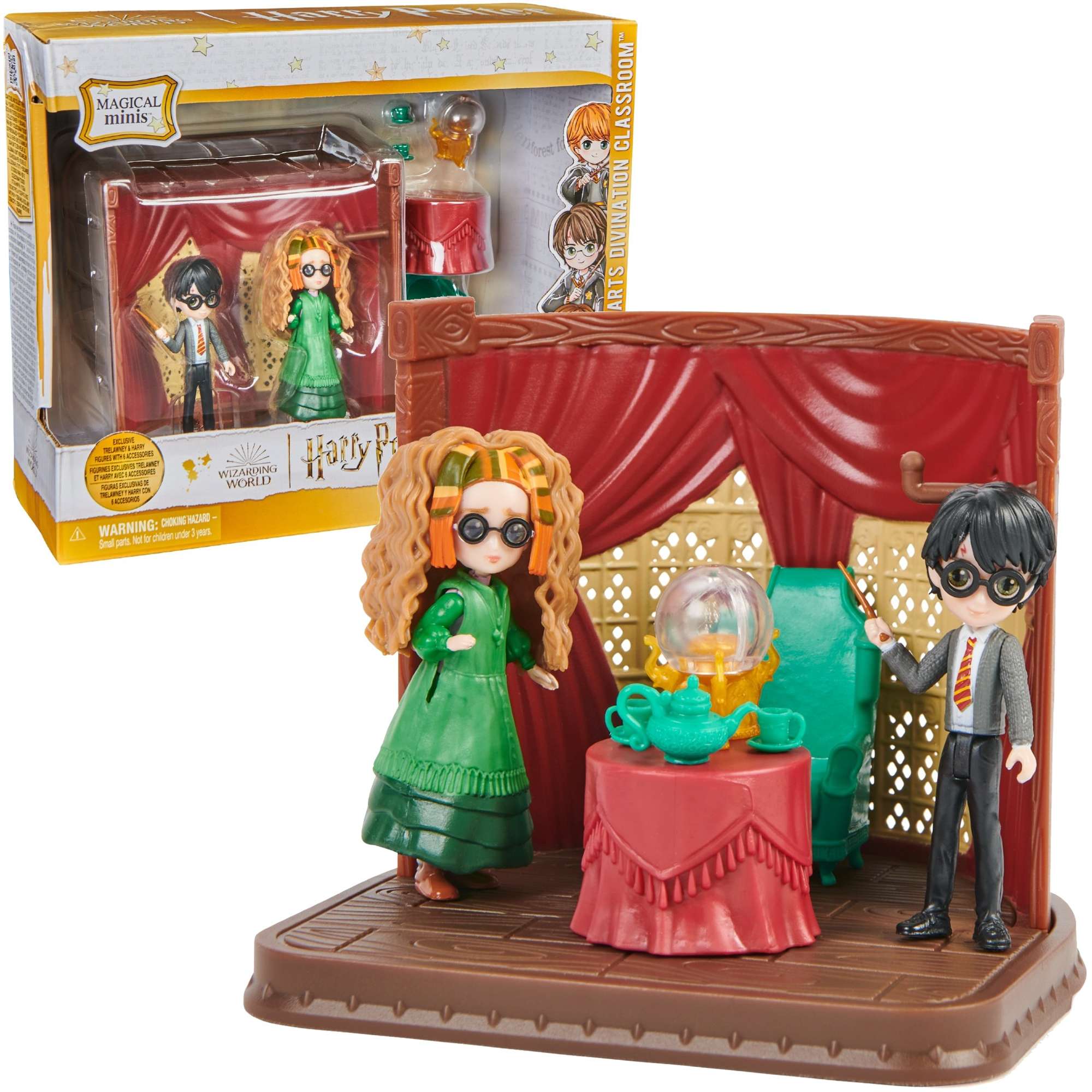 Harry Potter Magical Minis zestaw Wrbiarstwo figurki Sybilla Trelawney