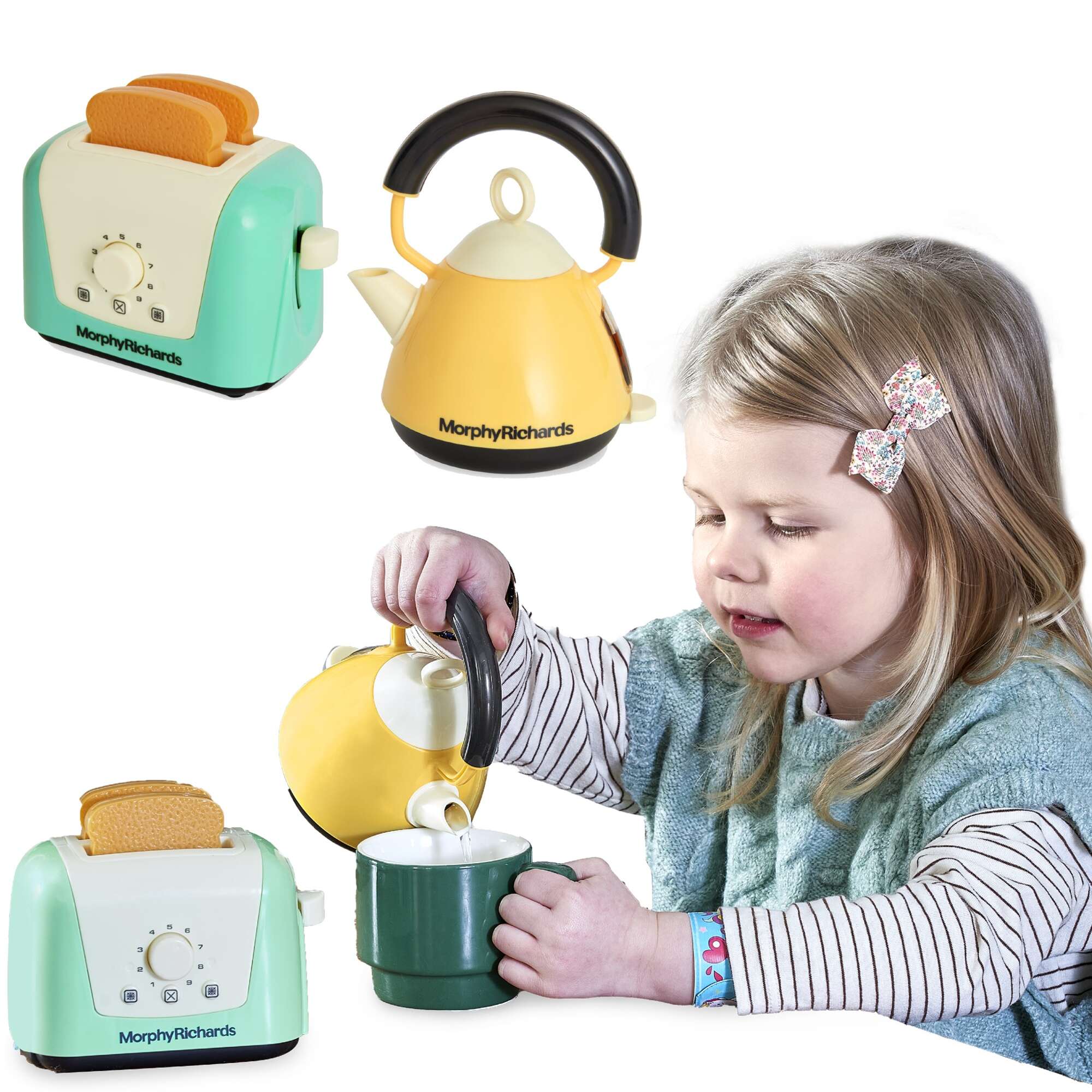 Czajnik i toster dla dzieci Morphy Richards Casdon