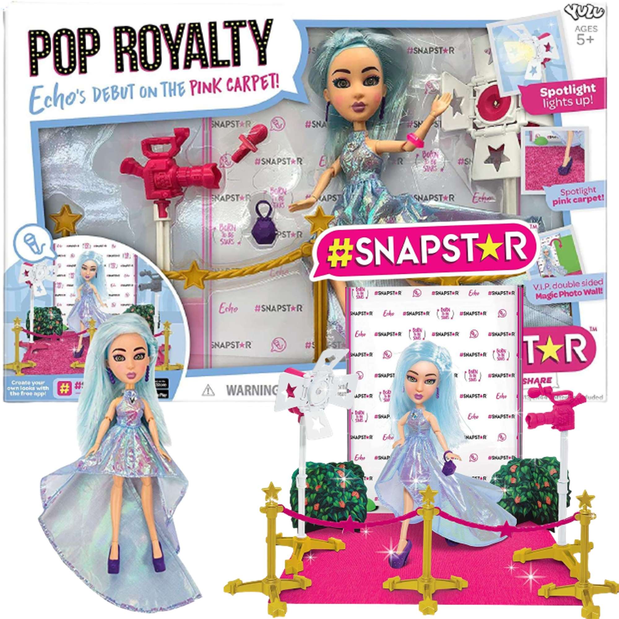 Snapstar zestaw Pop Royalty z lalk Echo
