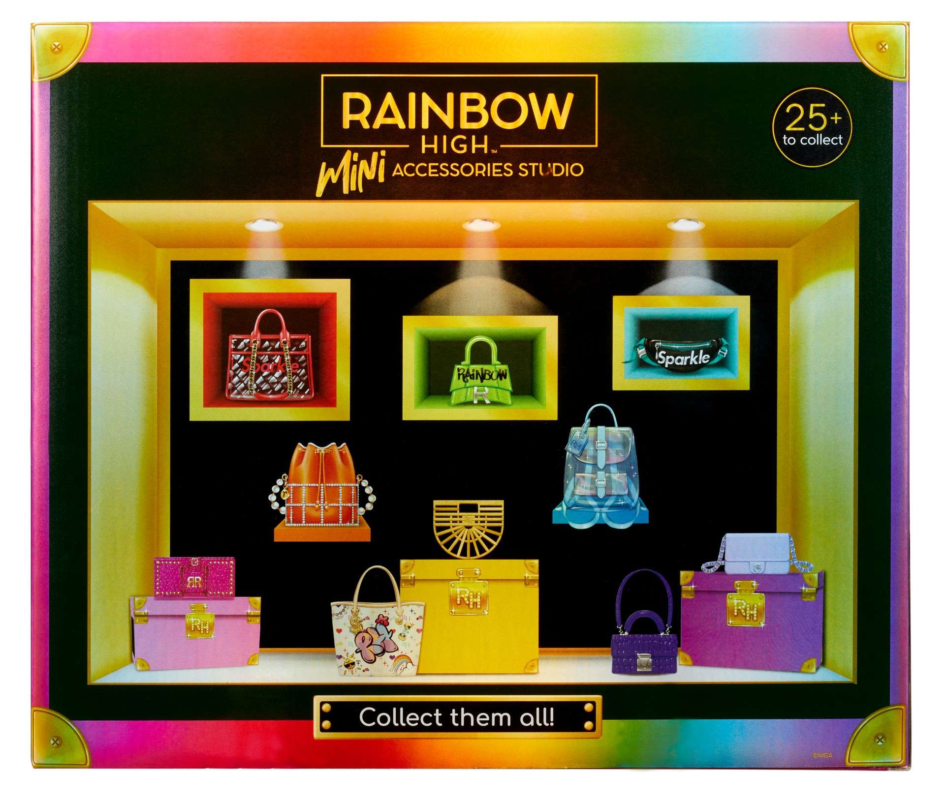 Rainbow High mini studio akcesoriw torebka seria 1