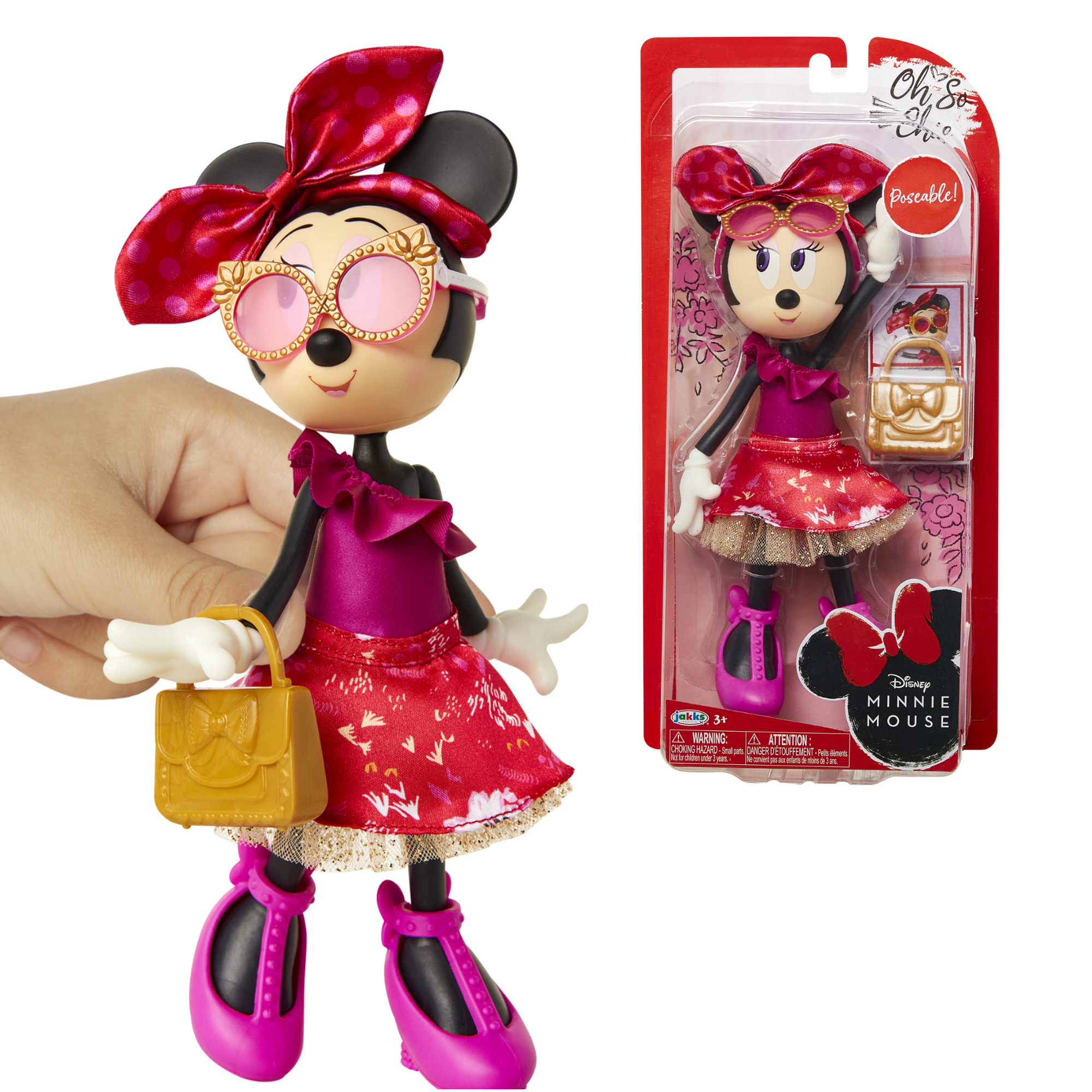 Jakks 20256 Disney Minnie Mouse Oh So Chic