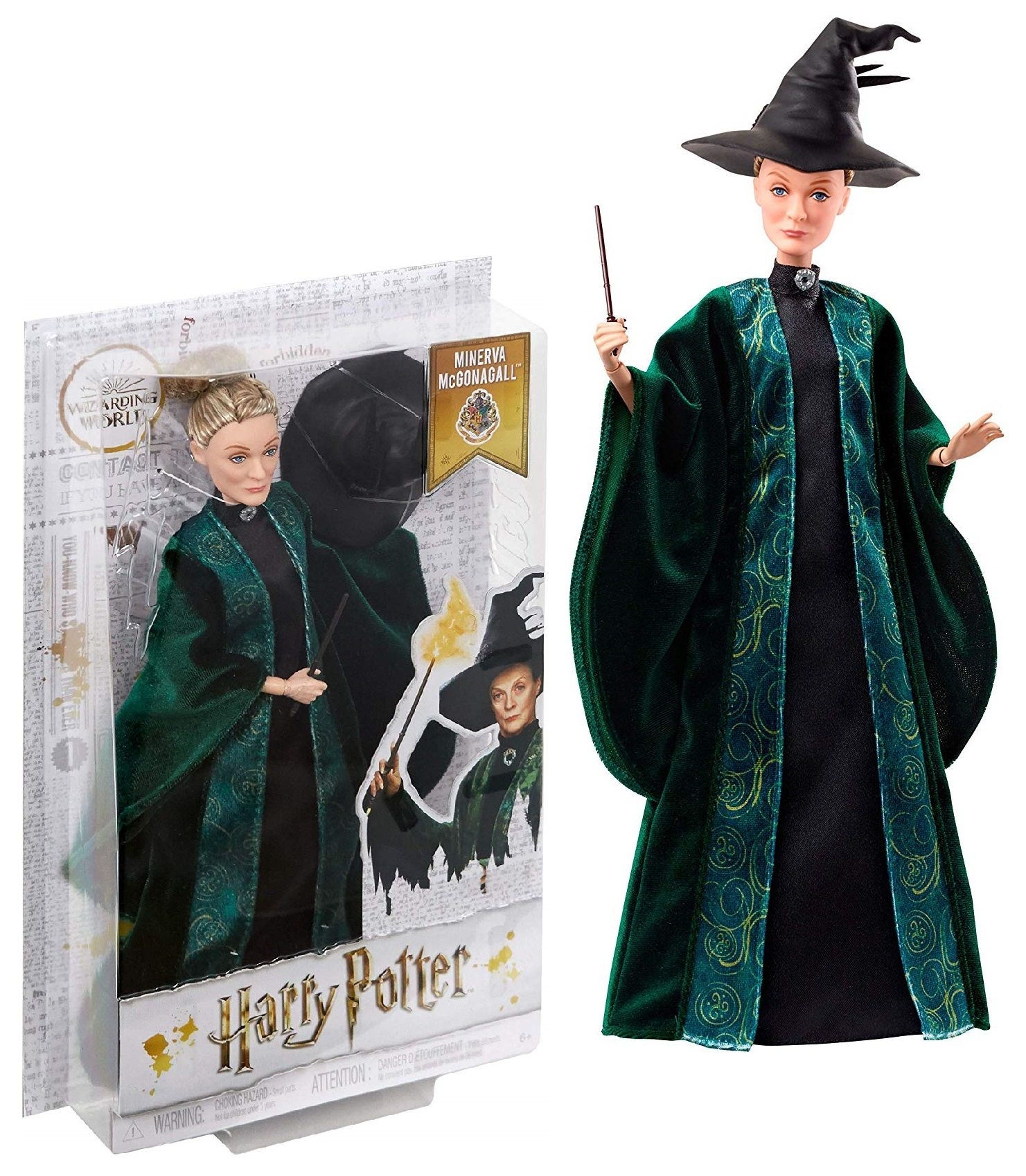 Mattel Harry Potter Lalka Minerva McGonagall + akcesoria