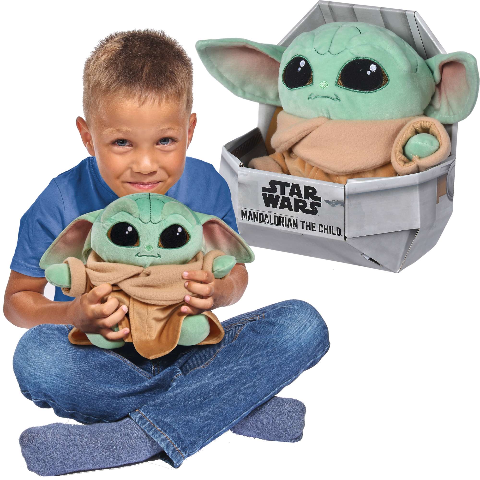 Star Wars Maskotka Disney Mandalorian Baby Yoda 25cm w pudeku