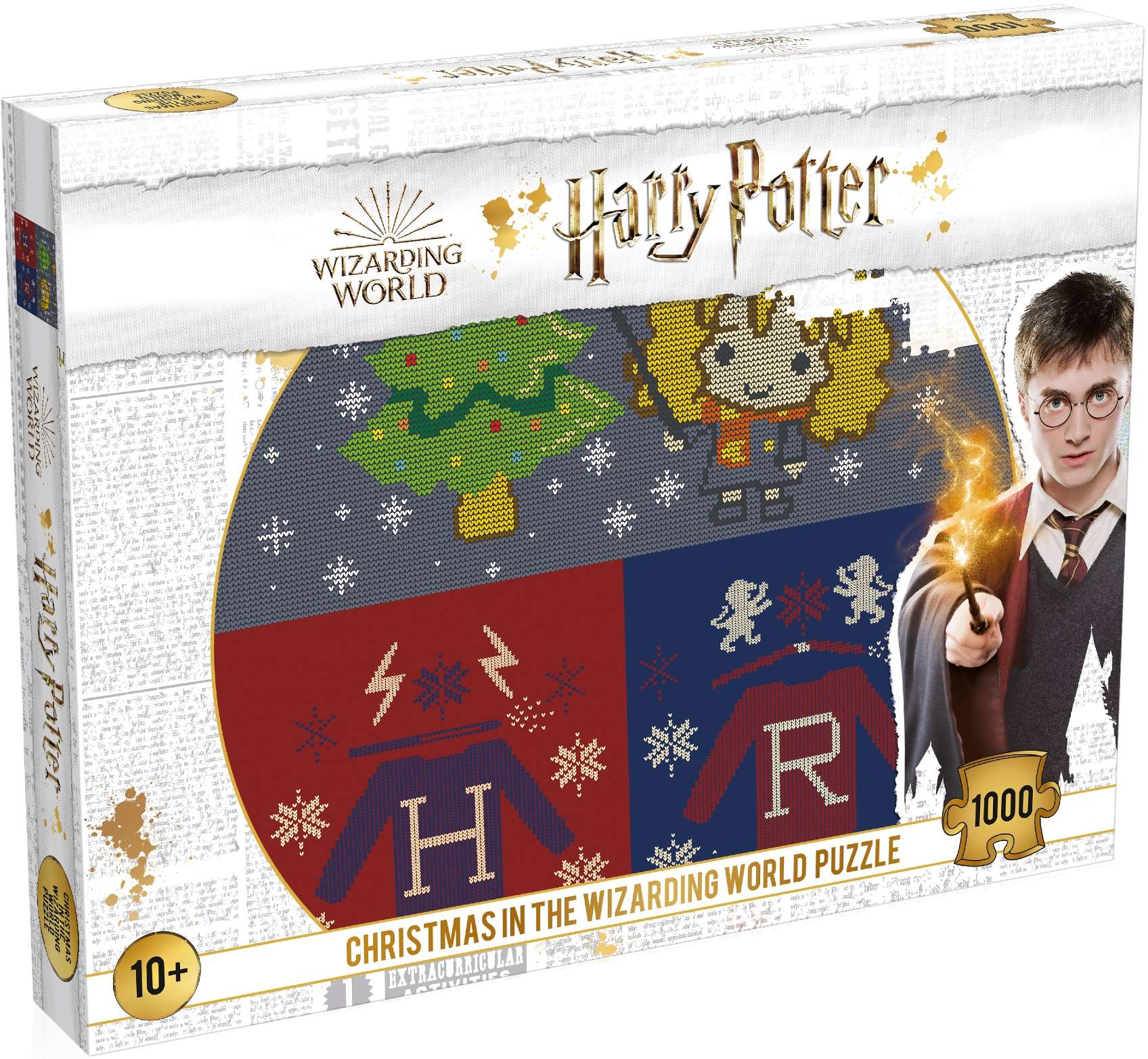 Harry Potter Boe Narodzenie w Hogwarcie puzzle 1000 elementw