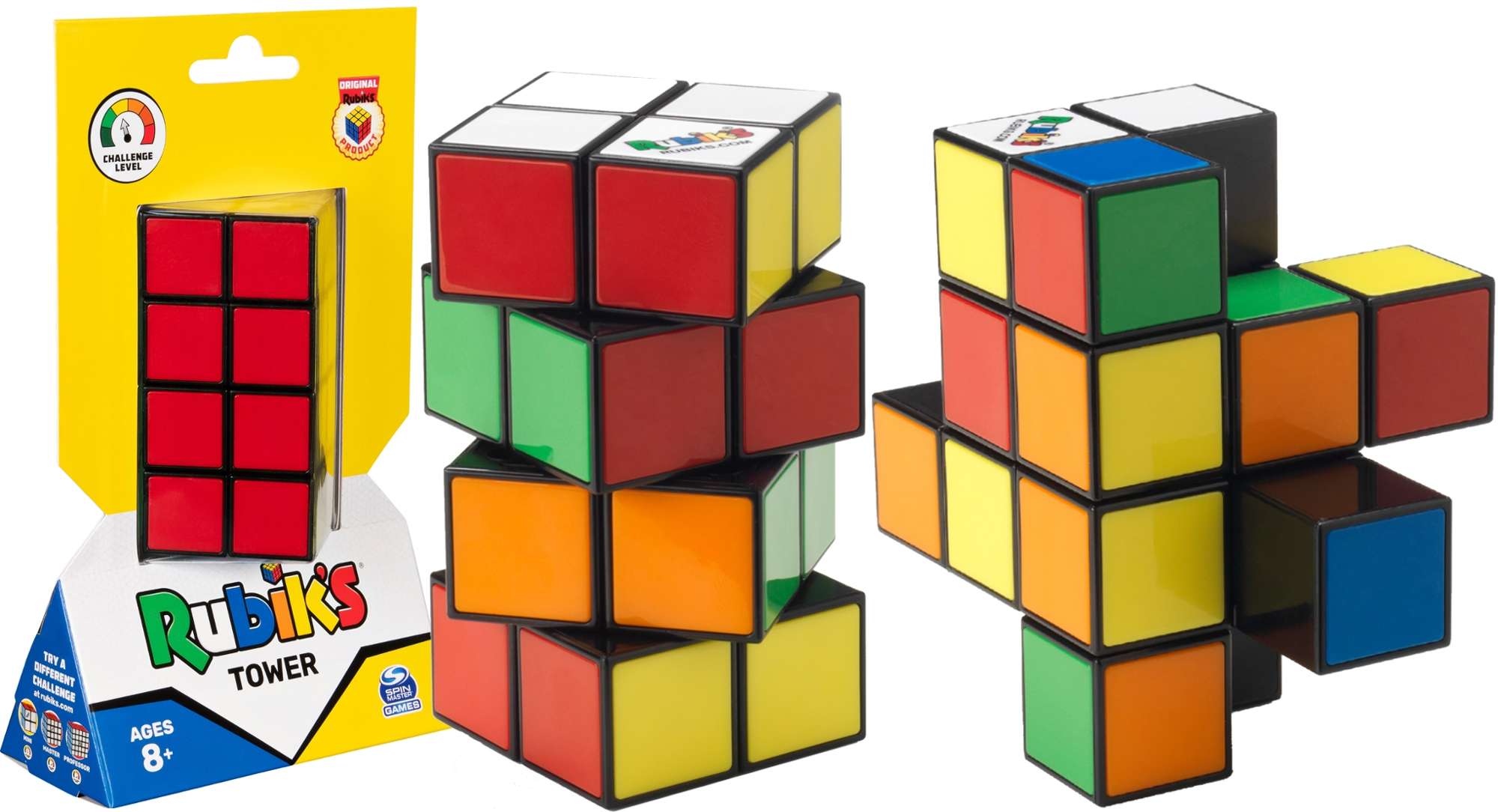 Kostka Rubika oryginalna Rubik's Tower wiea ukadanka 2x4