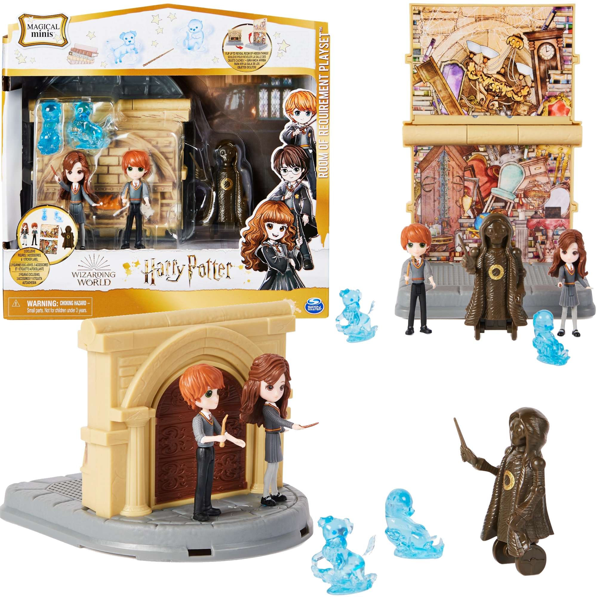 Harry Potter zestaw Pokj ycze figurki Hermiona i Ron Room of Requirements