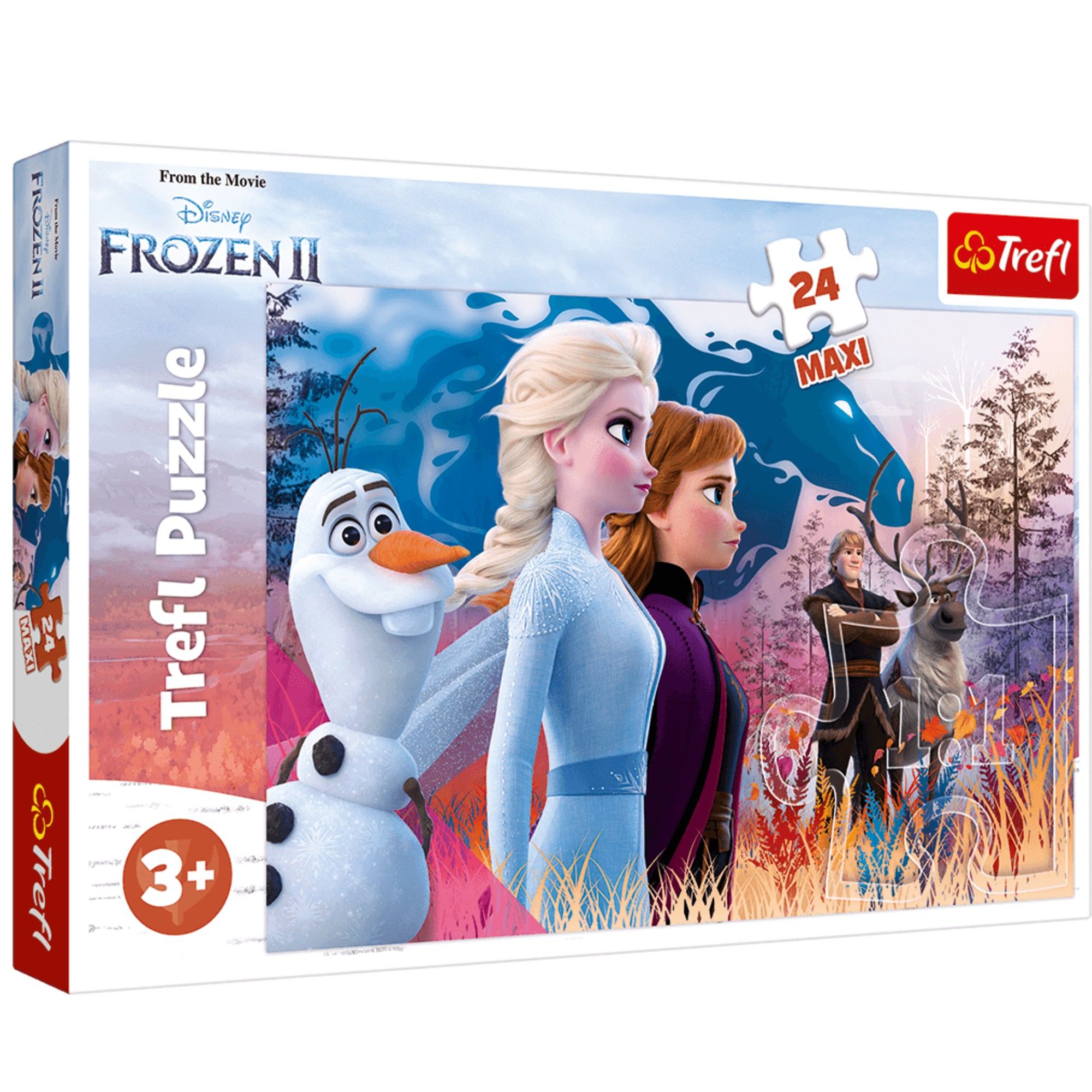 Trefl Puzzle 24 Maxi Frozen II Kraina Lodu Magiczna wyprawa