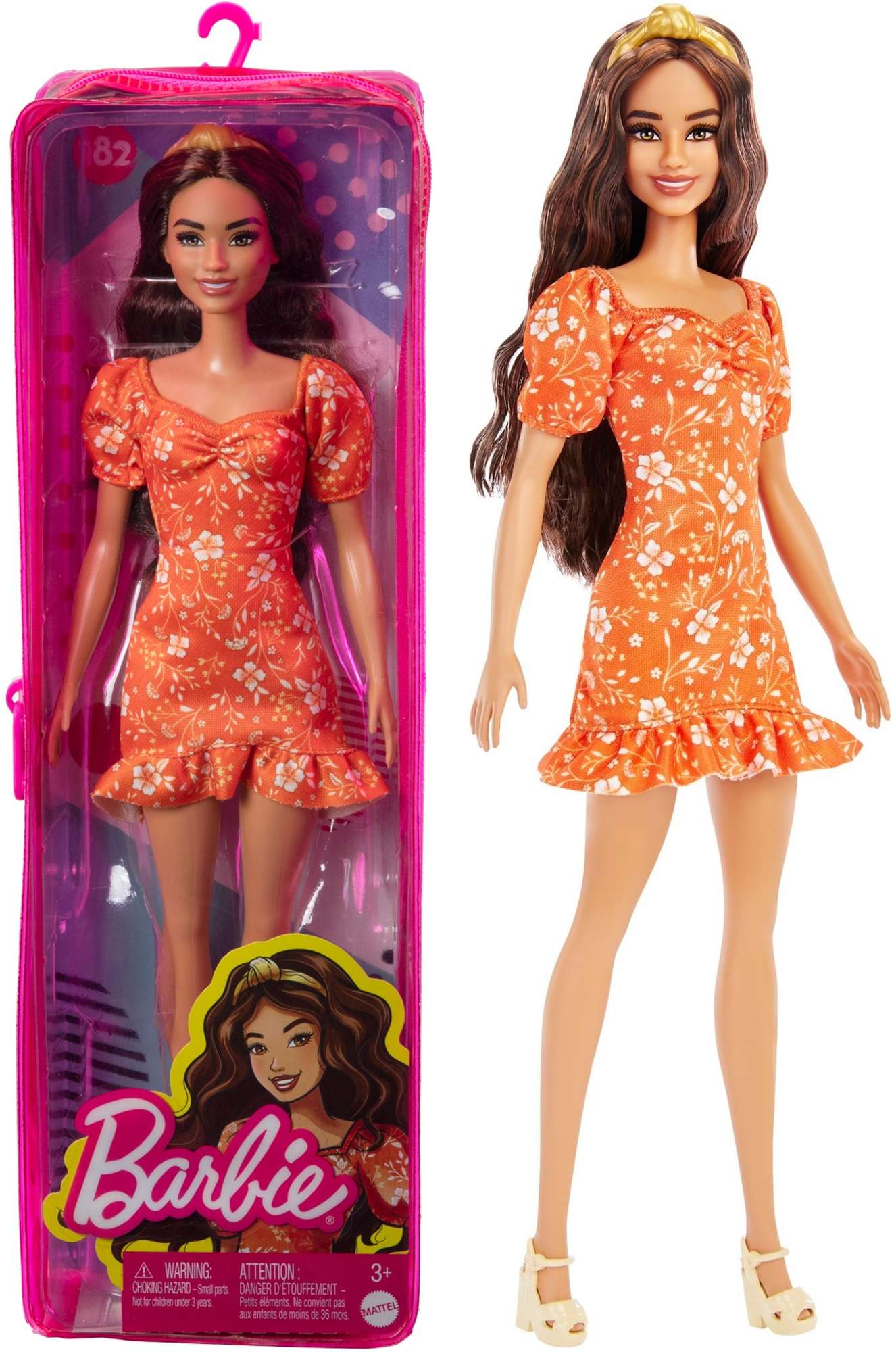 Lalka Barbie Fashionistas #182