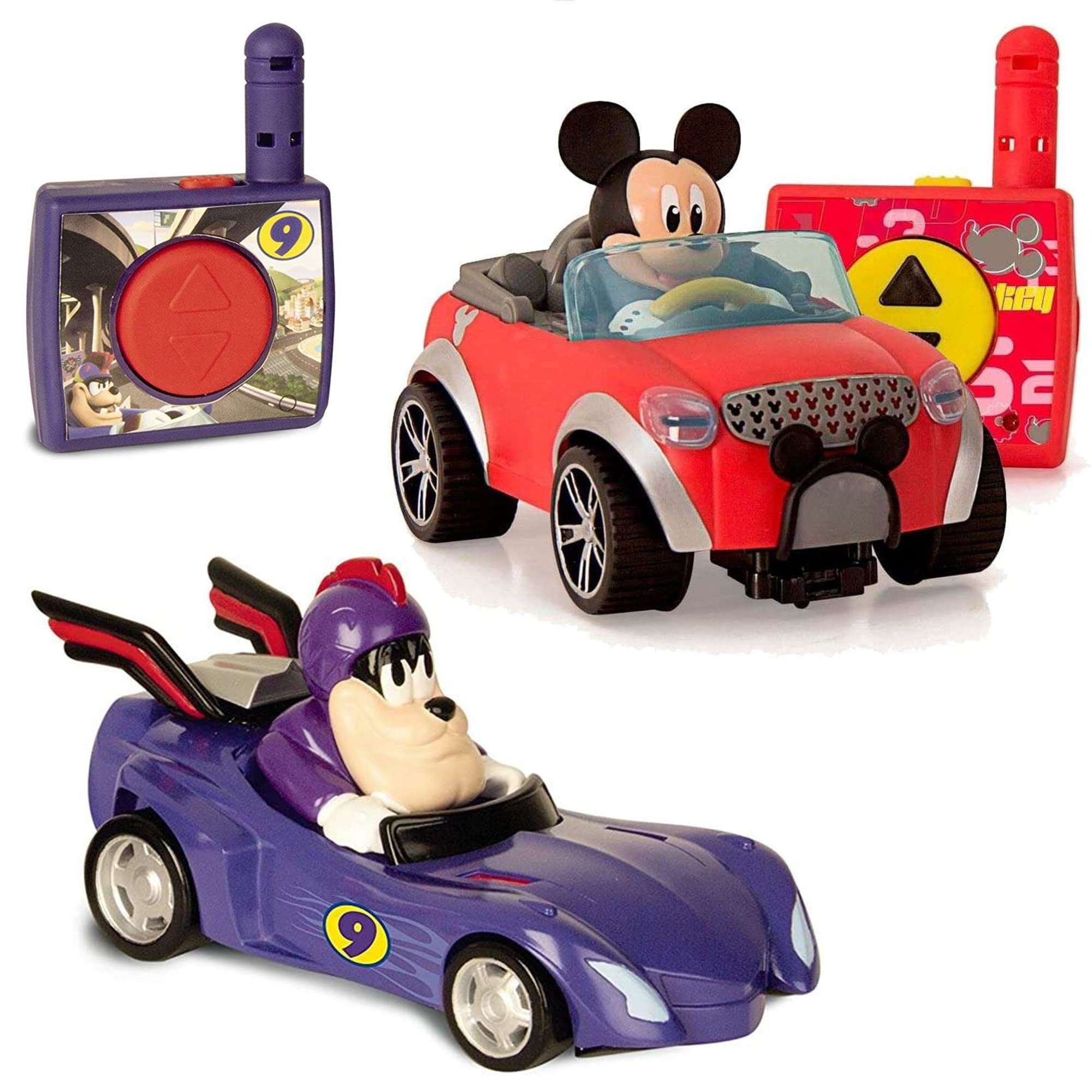 Zestaw pojazdów sterowanych Disney Mickey+Piotru¶