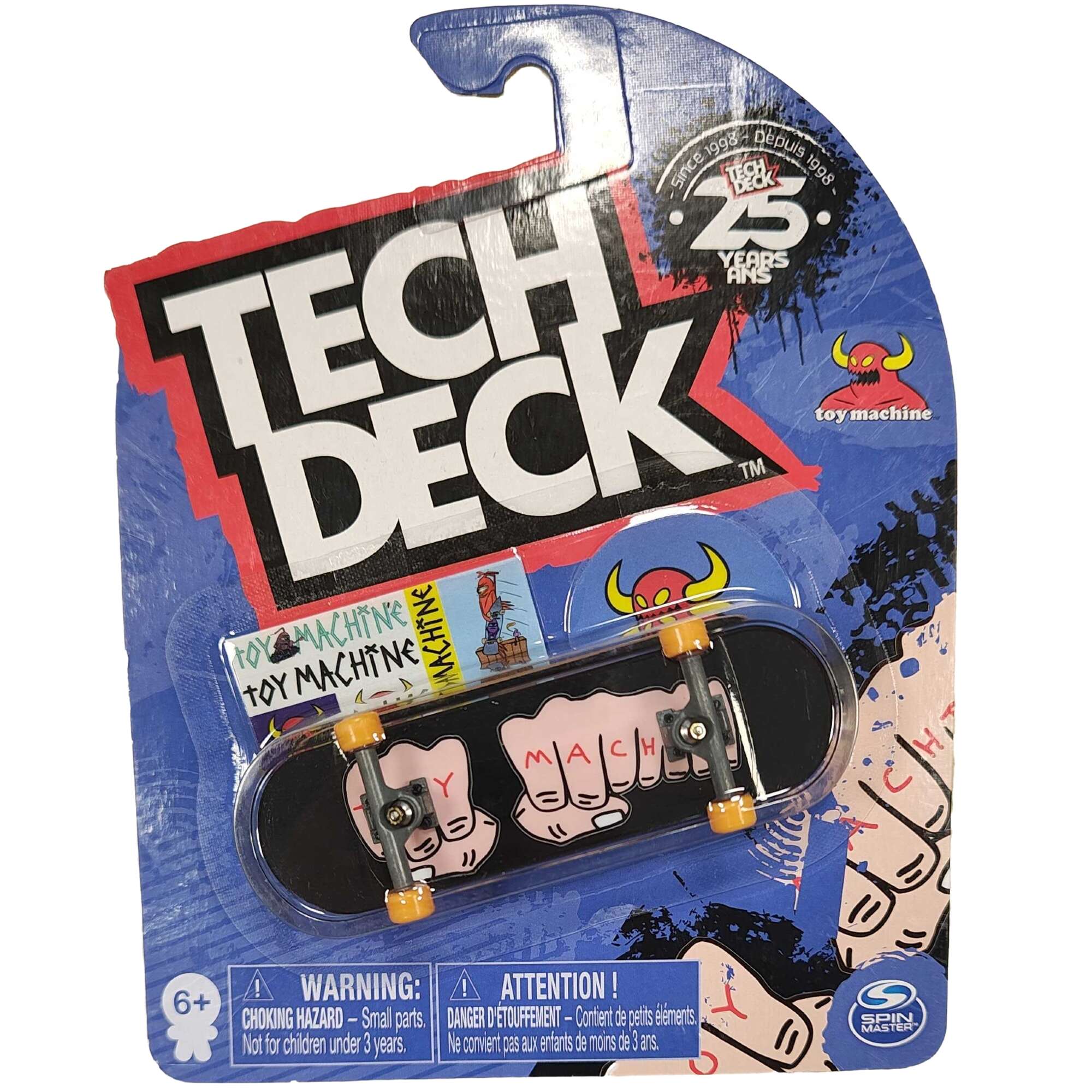 Tech Deck deskorolka fingerboard Toy Machine Rc + naklejki