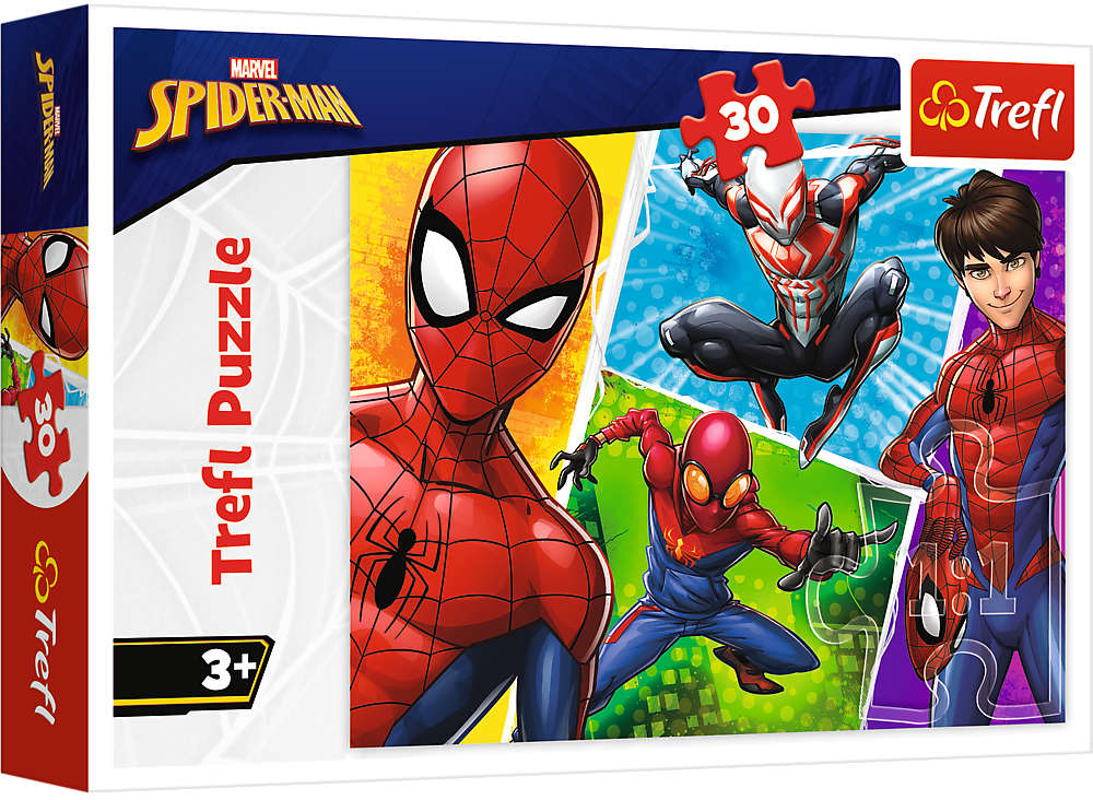 Puzzle 30 elementw Spider-Man i Miguel