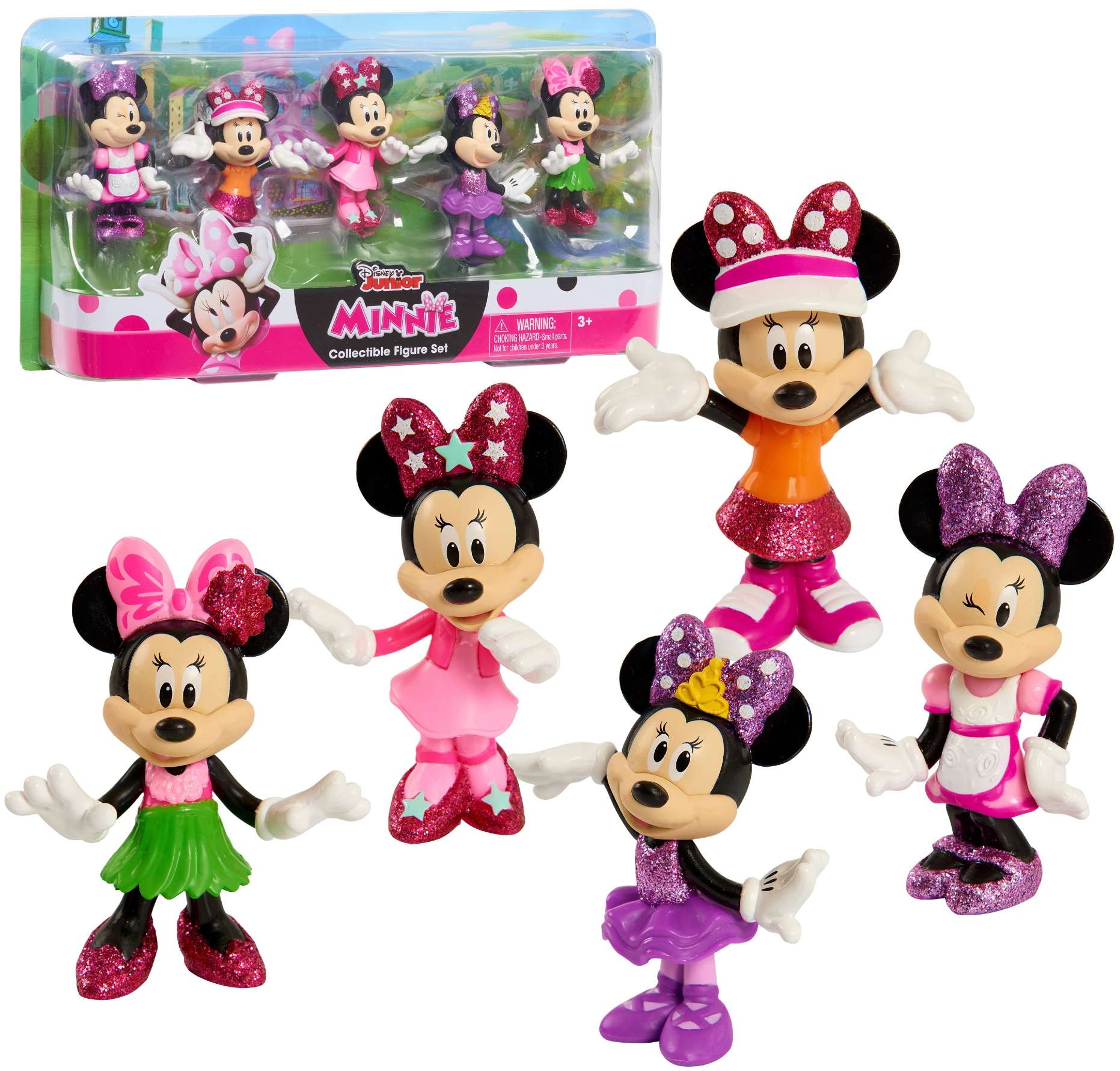 Just Play Myszka Minnie zestaw 5 figurek kolekcjonerskich