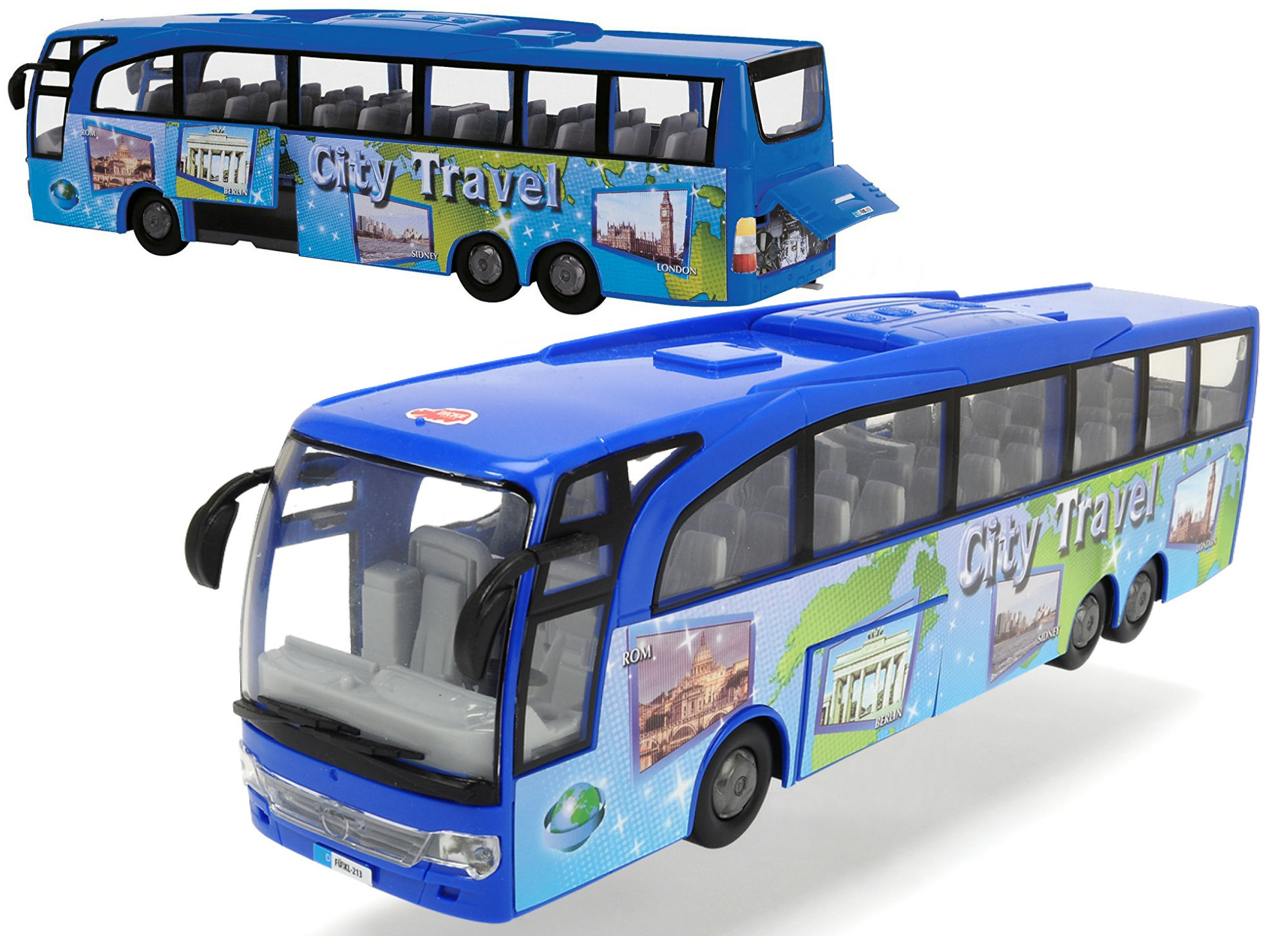 Dickie Autobus turystyczny niebieski