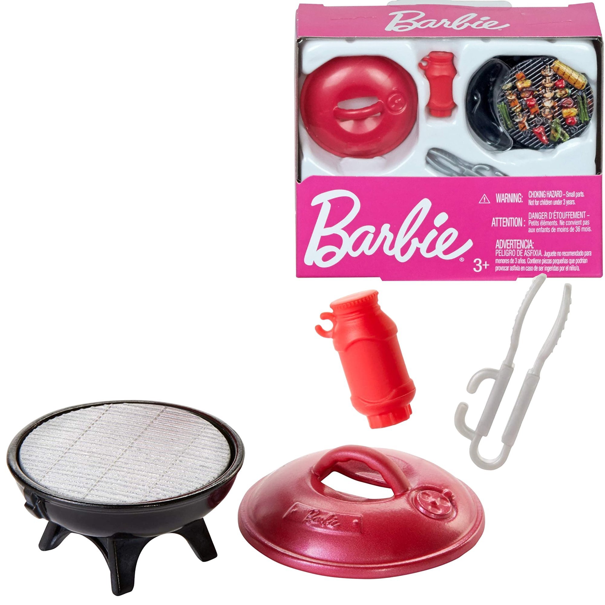 Barbie akcesoria dla lalek - zestaw Grill