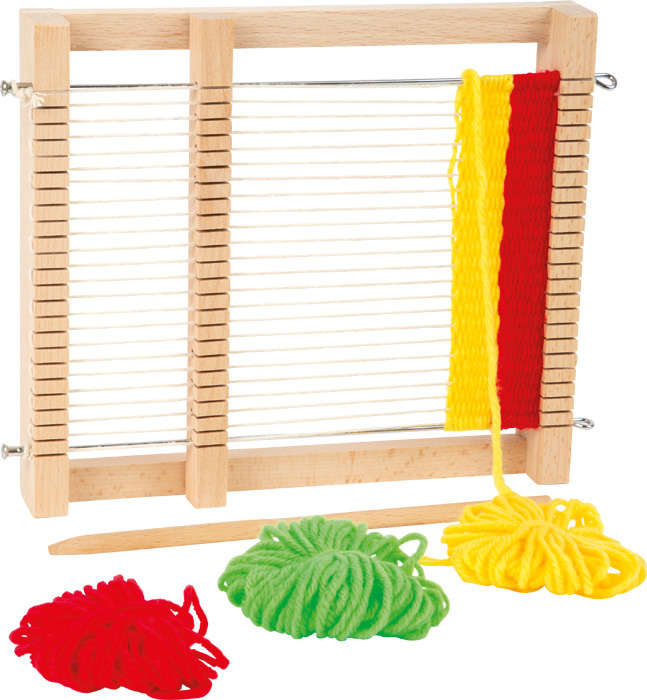 Drewniane krosno tkackie dla dzieci ramka do tkania