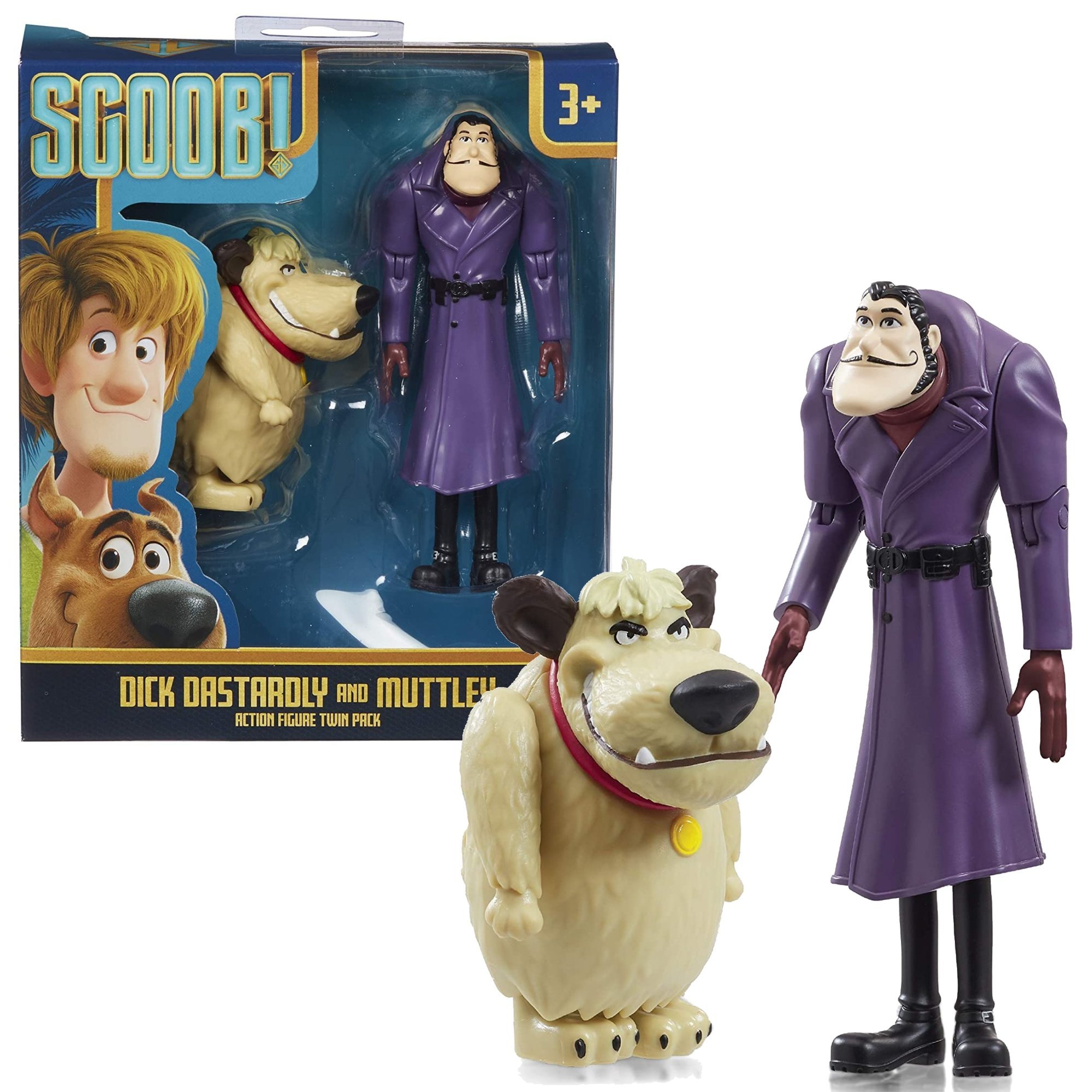 Scooby Doo 2 figurki Dastardly i Muttley