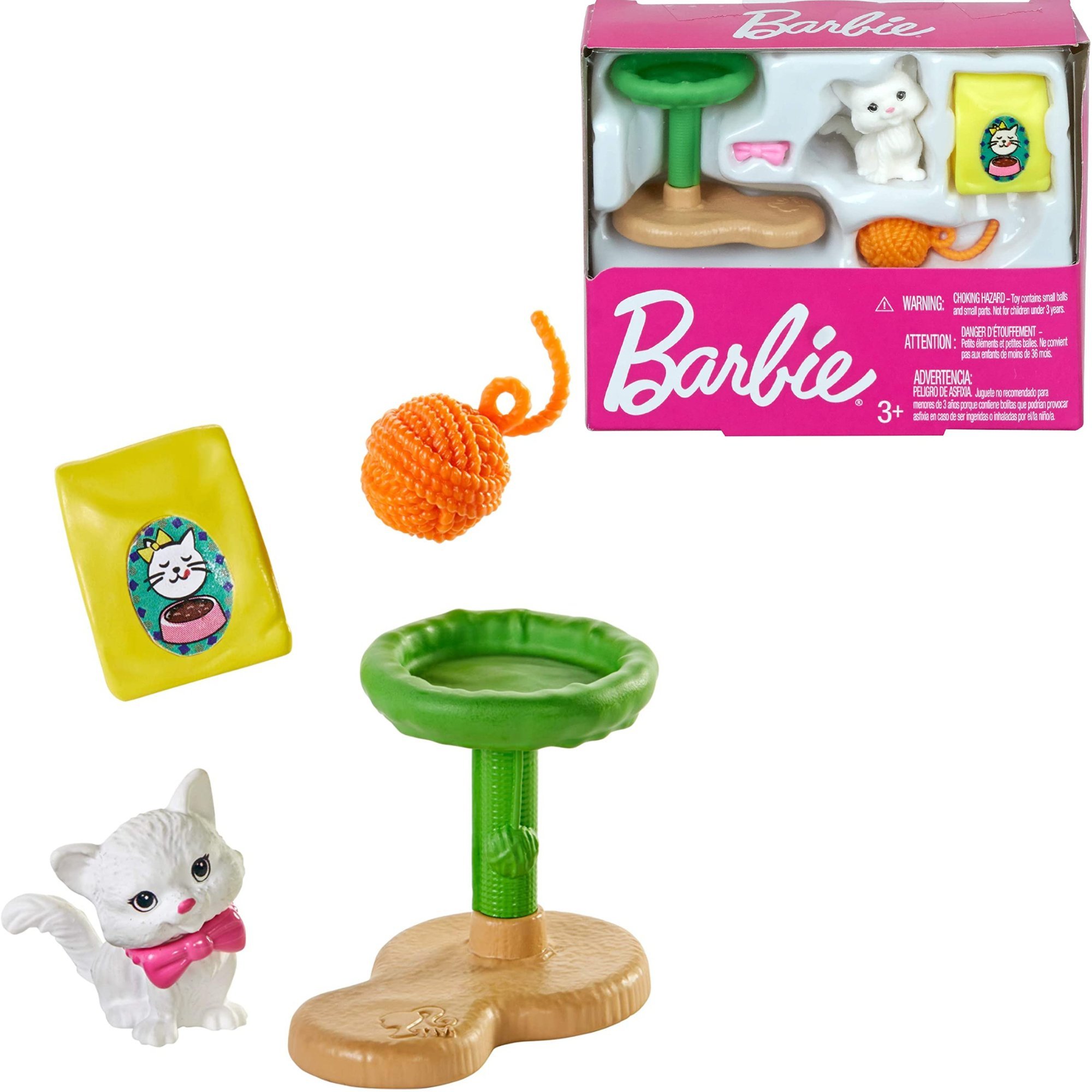 Barbie akcesoria dla lalek - zestaw Kotek
