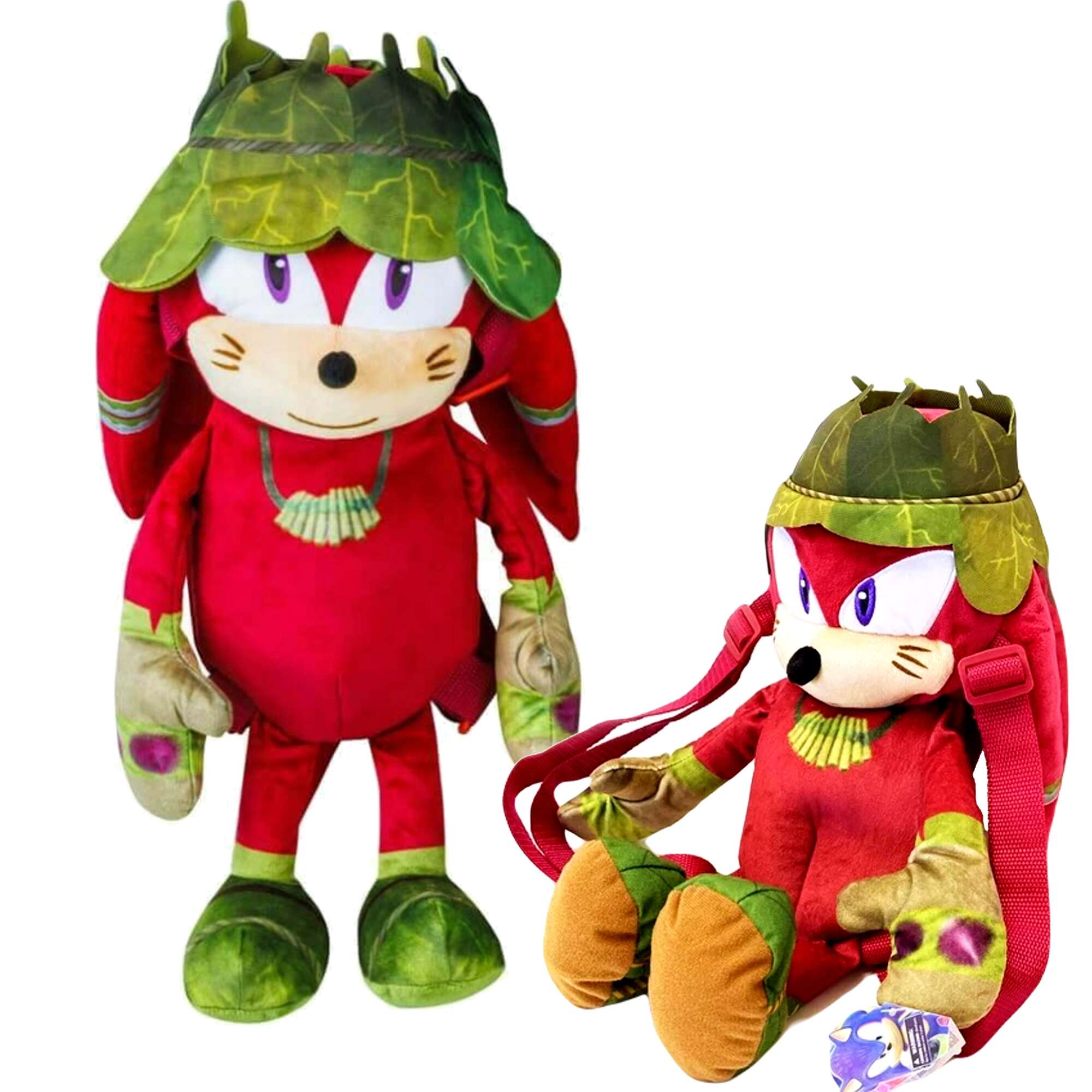 Pluszowa maskotka plecak Sonic Prime Knuckles