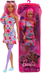 Barbie Lalka Kolekcjonerska Modowa #189 ró¿owa modelka z protez± nogi