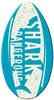 Deska do surfowania Skimboard Shark 94cm drewno