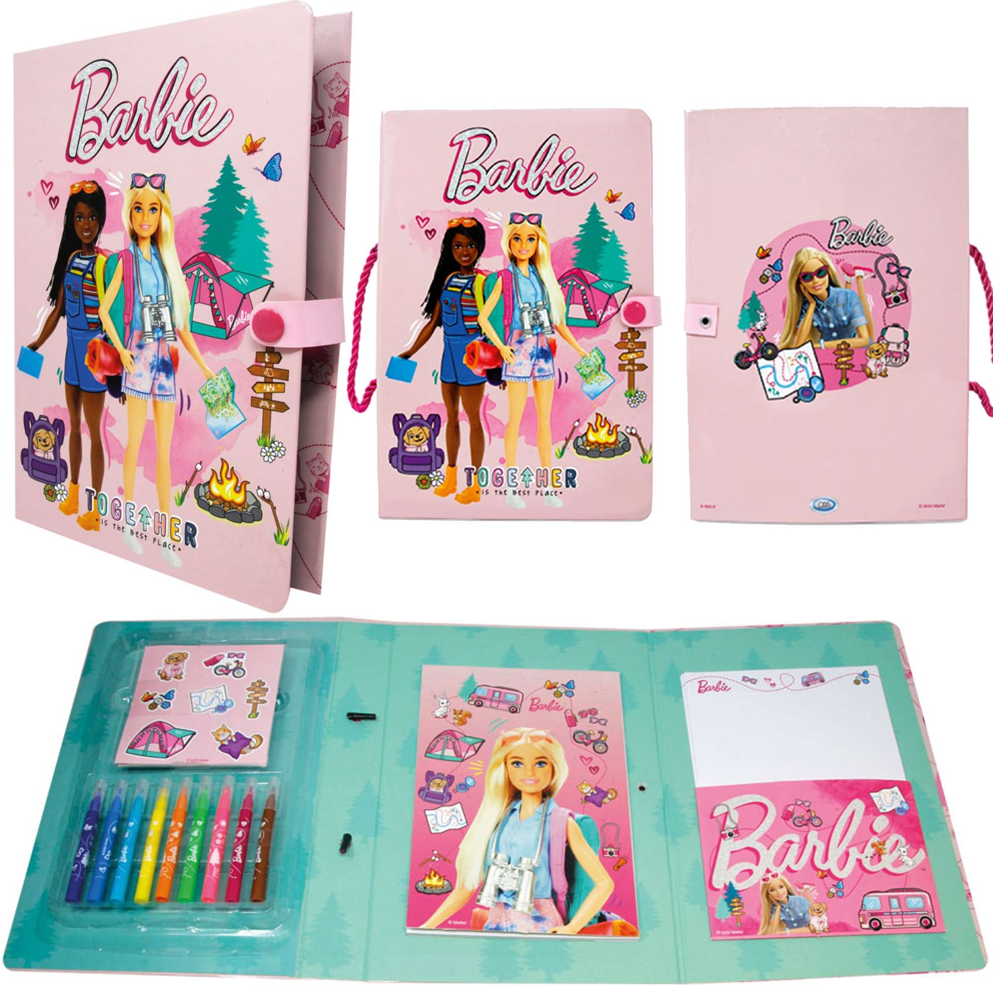 Zestaw Barbie Notes podrny Odwani Odkrywcy + akcesoria