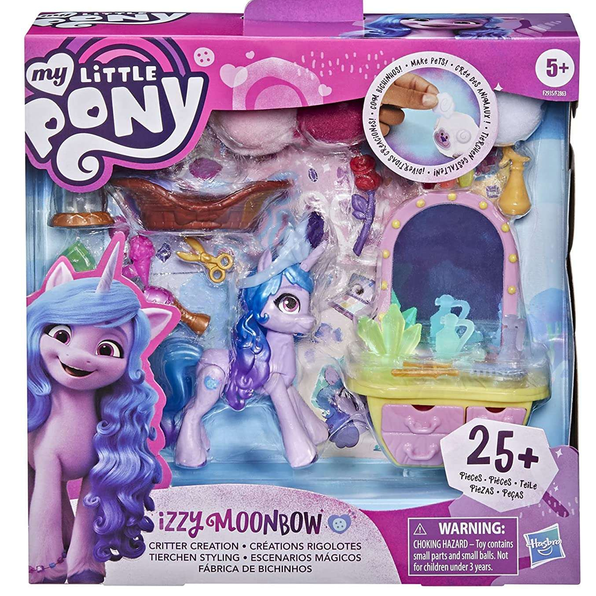 My Little Pony Salon kosmetyczny zestaw z figurk± Izzy Moonbow