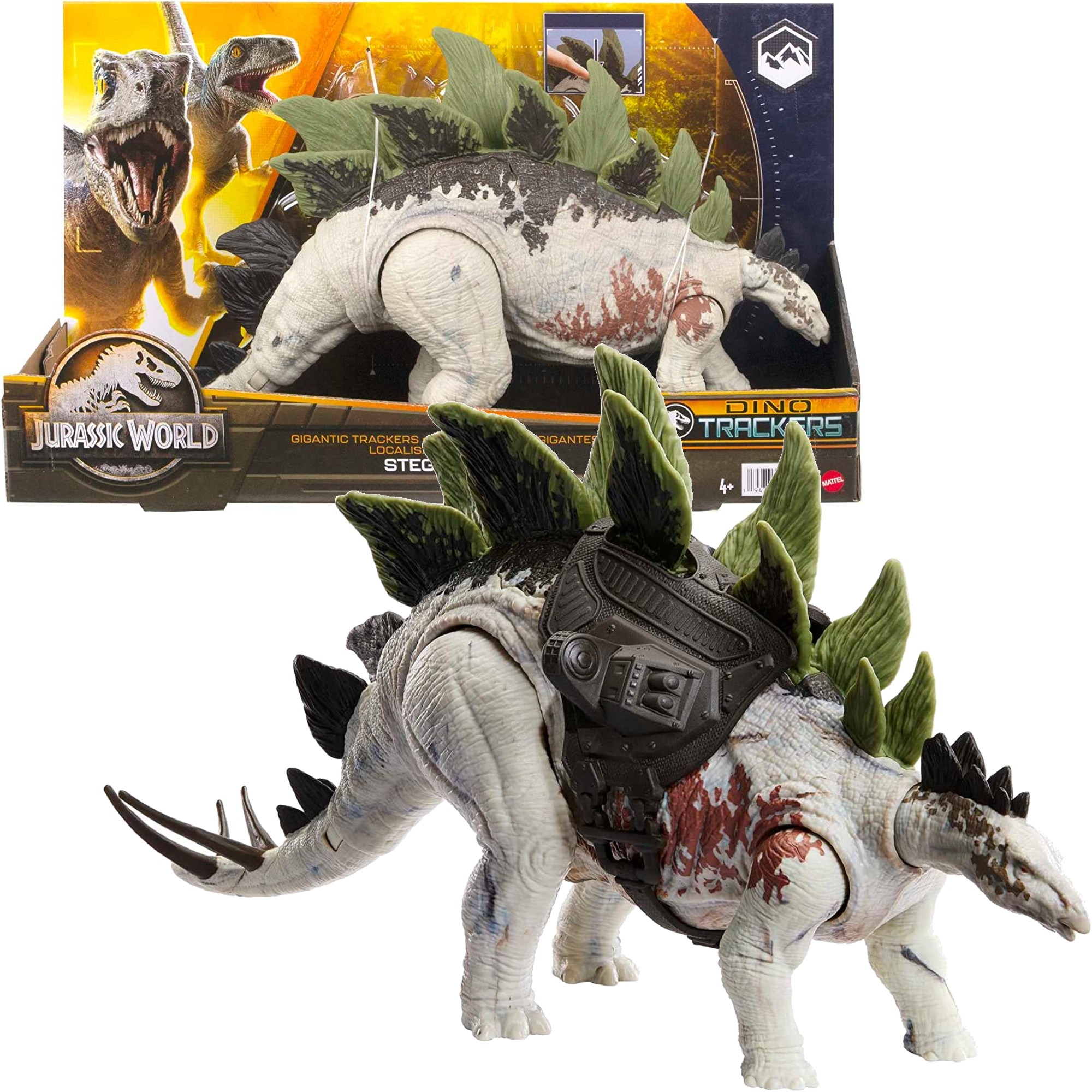Jurassic World Dino Trackers figurka dinozaur Stegosaurus