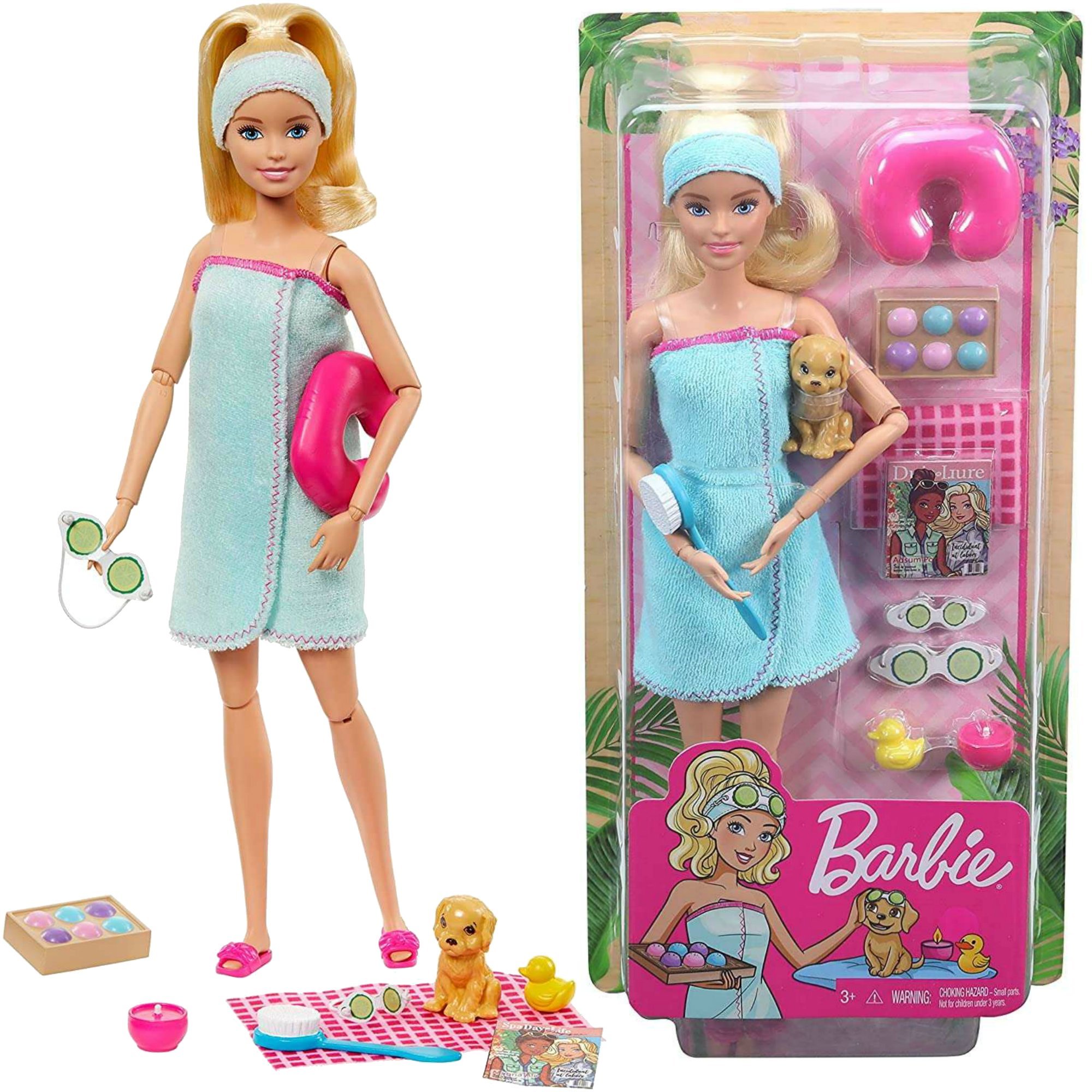 Mattel GJG55 Barbie Lalka Relaks blondynka
