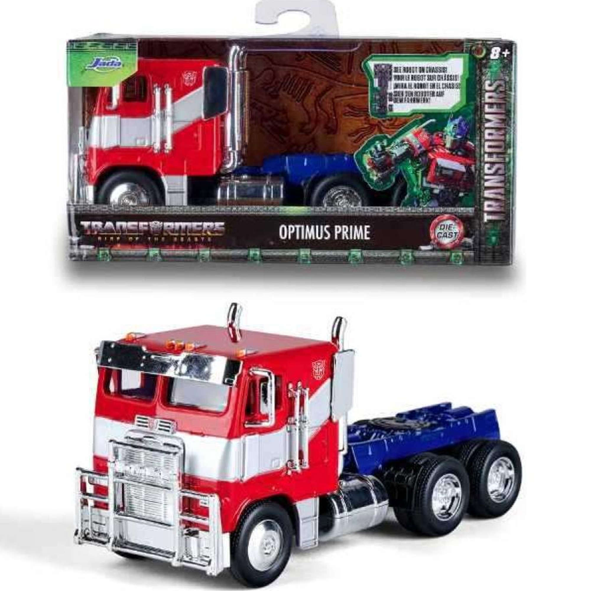 Transformers Optimus Prime Maa Ciarwka Auto Ciarowe Jada Toys