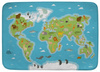 Dywan Mapa Świata