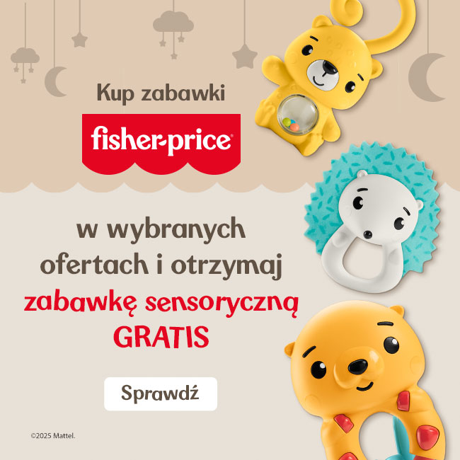 Fisher Price gryzaki