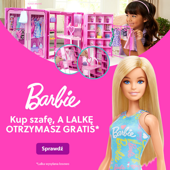 Barbie szafa i lalka