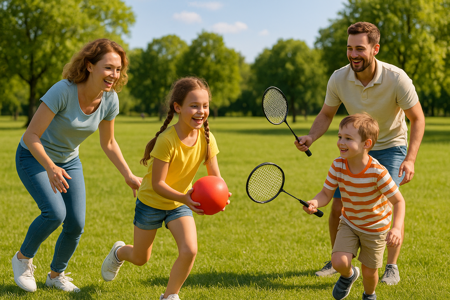 Aktywne lato z dzieckiem – pomysły na zabawy i aktywności sportowe