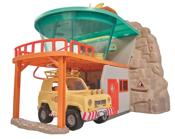 OUTLET Strażak Sam Stacja ratownictwa górskiego Remiza ze światłem i dźwiękiem USZKODZONE OPAKOWANIE