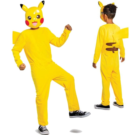 Strój karnawałowy Pokemon Pikachu kostium żółte przebranie Kigurumi 127-136 cm (7-8 lat)