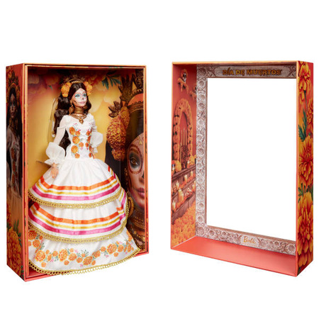 Lalka Barbie Meksykańska Kolekcjonerska Dia de Muertos Święto Zmarłych