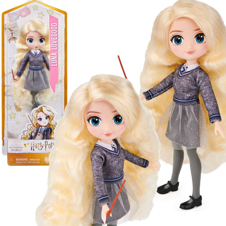 Luna Lovegood Lalka figurka z różdżką Harry Potter 20 cm