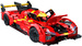 Klocki konstrukcyjne CaDA Samochód 51 cm auto wyścigowe czerwone Blazing Flame Pojazd 1518 elementów 1:10 C63008W