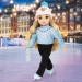 Disney ILY 4ever modna lalka przyjaciółka na łyżwach z motywem Elsy 48 cm