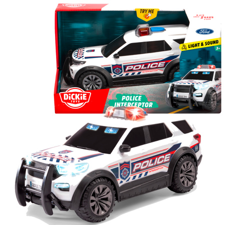 Pojazd policyjny Ford Interceptor radiowóz światło/dźwięk