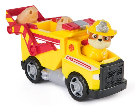 Psi Patrol Fire Rescue Zestaw Ratunkowa Wywrotka Figurka Rubble + Akcesoria Dump Truck