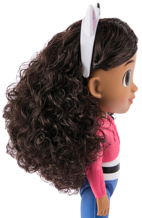 Koci Domek Gabi Duża lalka Gabby z opaską z kocimi uszami 32 cm Gabby's Dollhouse