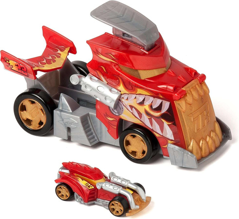 T-Racers Mix'N Race Fire Zestaw Launcher Truck Ciężarówka z wyrzutnią pojazdy