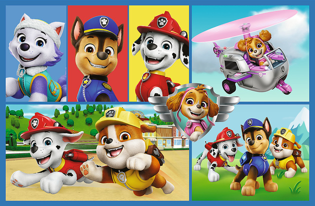Puzzle Trefl 2 x 70 Psi Patrol Psi Patrol rządzi Paw Patrol