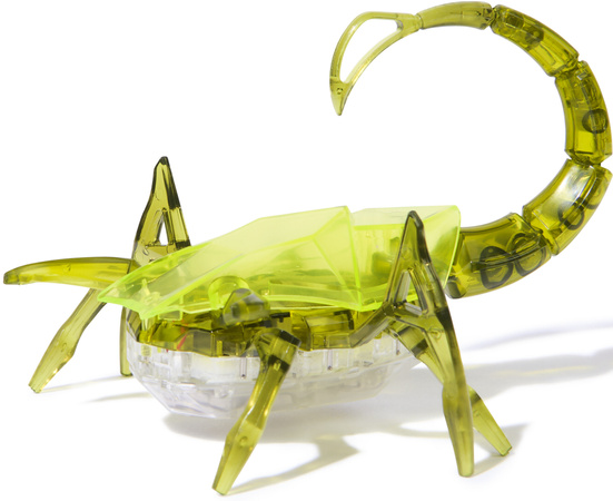 Hex Bots Ruchoma Figurka Scorpion Zielony Zabawka Sensoryczna Światło